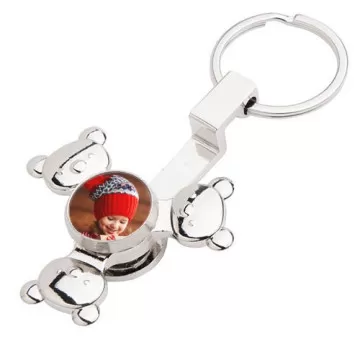Hand spinner porte clé panda personnalisé