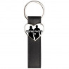 Porte clef simili coeur personnalisé