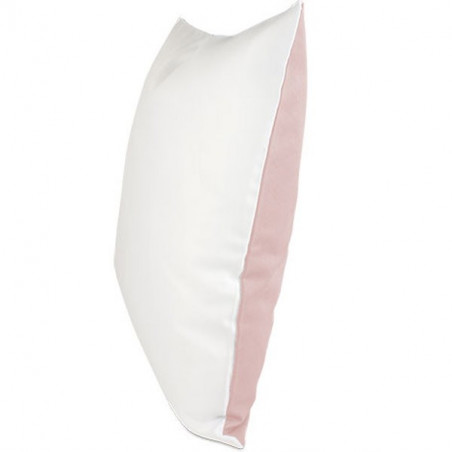 Coussin verso rose