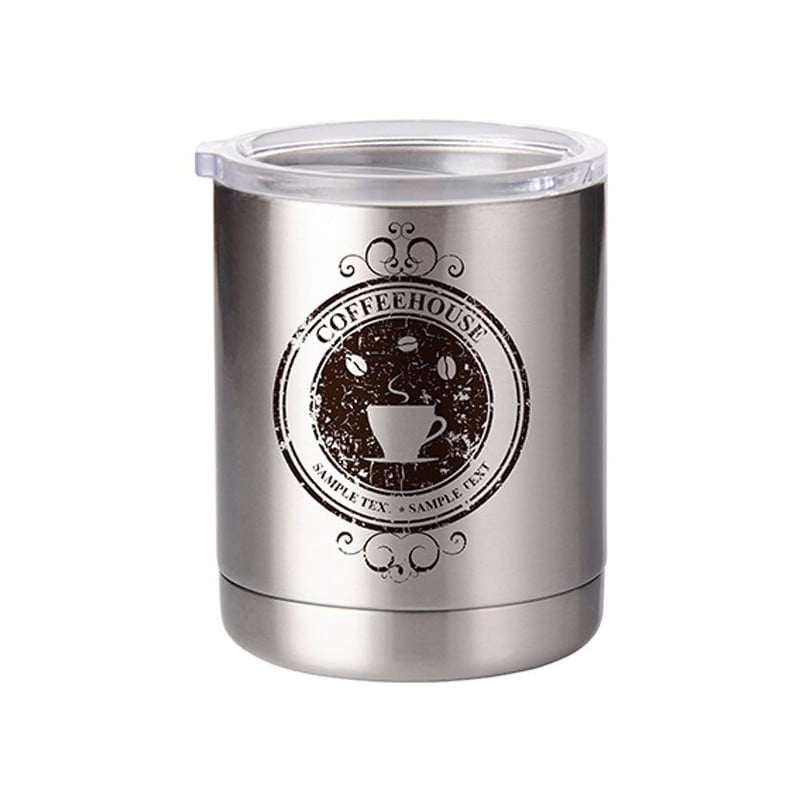 Grand mug inox personnalisé