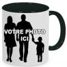 Mug noir à personnaliser