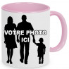 Mug rose personnalisé