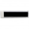 Chargeur portable gravé texte