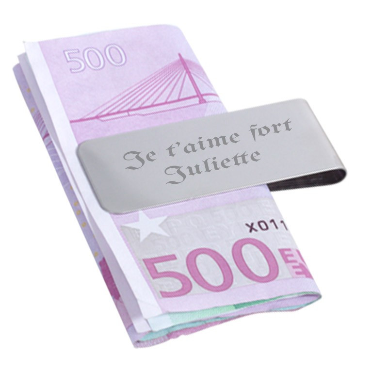 pince billet gravée