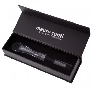 Aérateur de vin et son coffret gravé