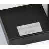 Coffret montre homme métal