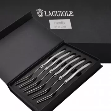 Coffret 6 fourchettes de table laguiole