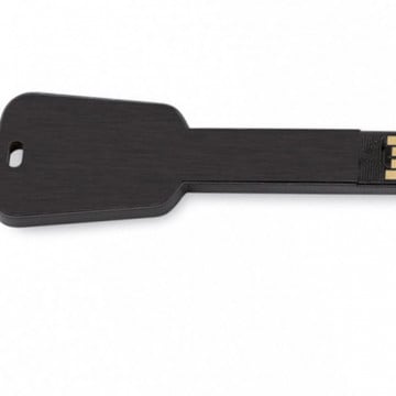 Clé USB 8Go noire design personnalisée