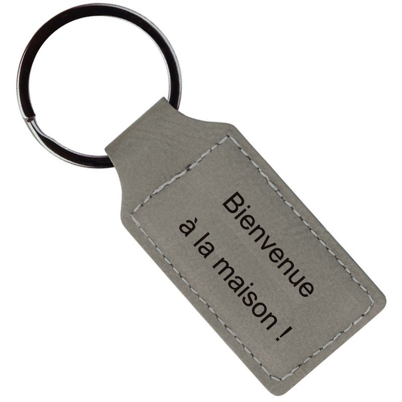 Porte cle gravure photo et texte humour