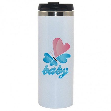 Grand mug inox thermos photo