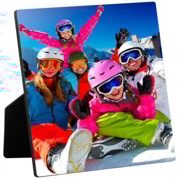 Cadre carré personnalisé en bois