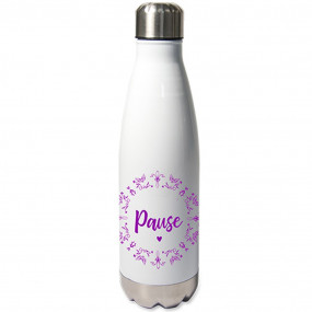 Bouteille thermos blanc