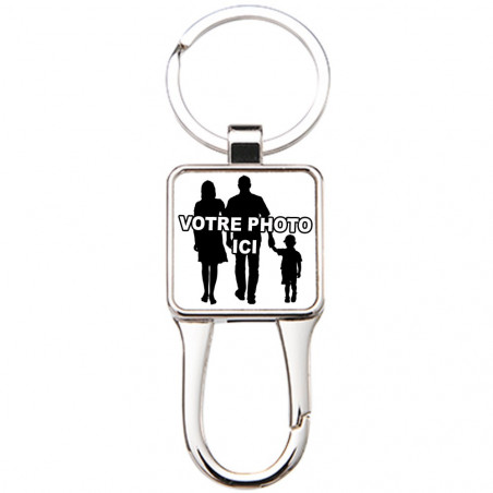 Porte clé mousqueton