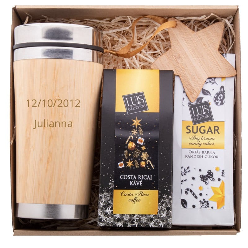 Coffret de noel cafe