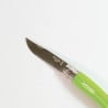 Couteau opinel 7 vert zoom lame