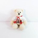 Peluche ours blanc photo
