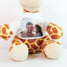 Peluche girafe zoom