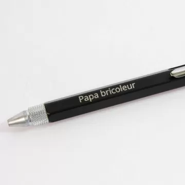 Stylo outil personnalisé noir