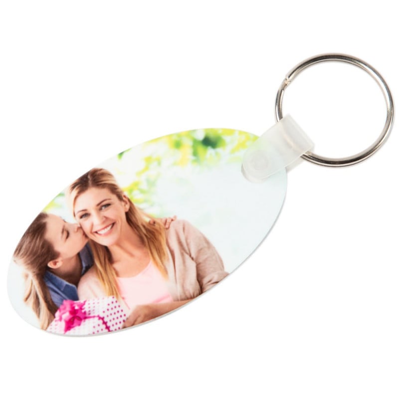 Porte-clé Personnalisé Soy Luna - Ovale En Polymère - Avec Prénom Au Choix - Neuf
