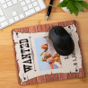 Tapis de souris photo Wanted rectangle