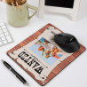 Tapis de souris photo rectangle personnalisable