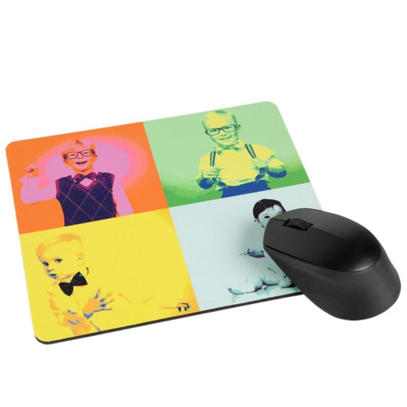 Tapis de souris avec Pop Art personnalisé