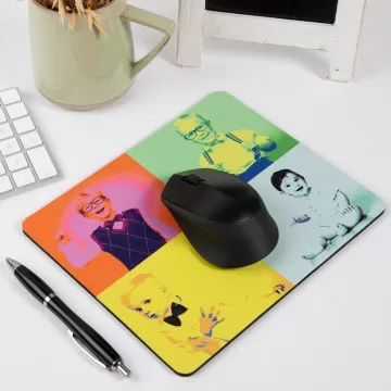 Tapis de souris personnalisé Pop Art | Tapis souris coloré