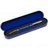 stylo bille bleu aluminium gravure