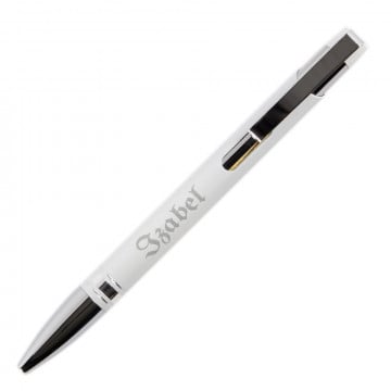 stylo aluminium coloré avec coffret à graver