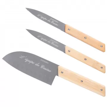 couteaux de cuisine gravés
