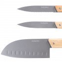 Set de 3 couteaux de cuisine personnalisés et gravés