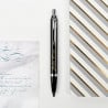 Stylo bille Parker noir gravé et personnalisé