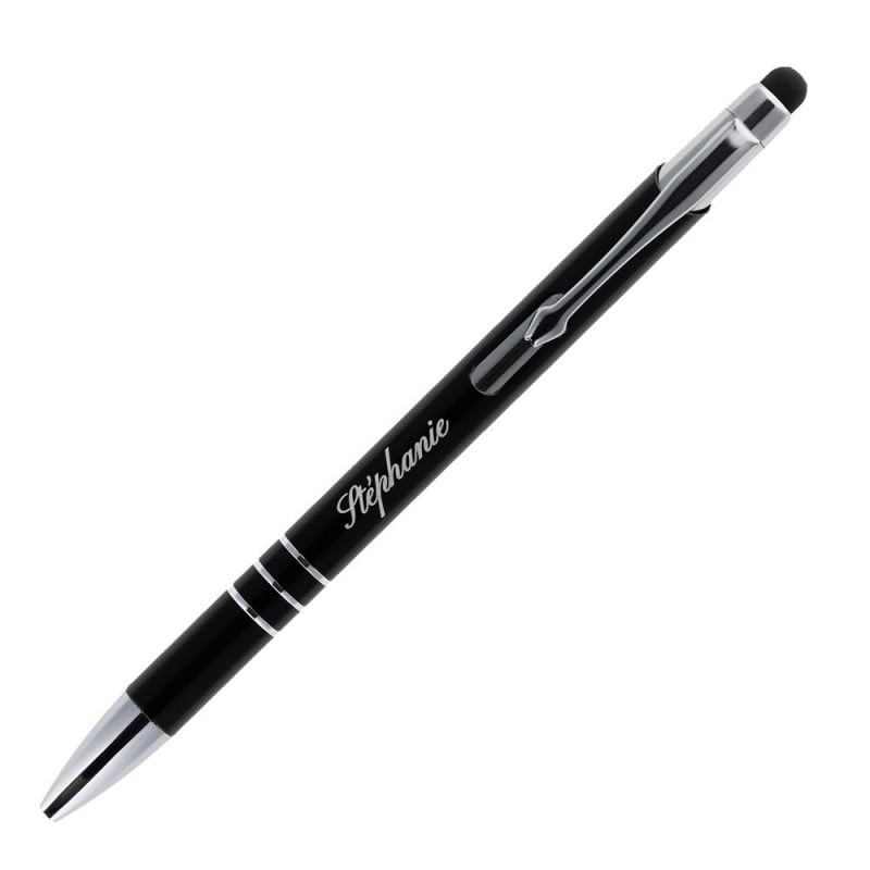 Stylo bille avec stylet personnalisé