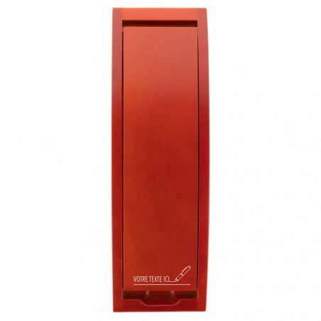 Parure 2 stylos bois gravé luxe