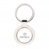 Porte clef rond metal photo