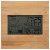 Personnalisation station météo en bois gravure
