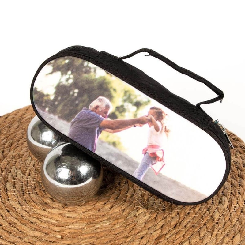 Sacoche à boules de pétanque personnalisée
