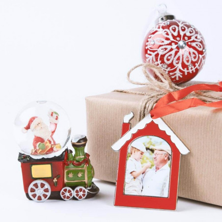 Décoration de Noël en forme de maison photo