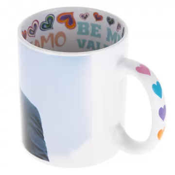 Mug photo personnalisé Love