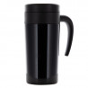 Personnalisation mug noir isotherme gravure texte