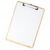 Clipboard bois personnalisation gravure texte