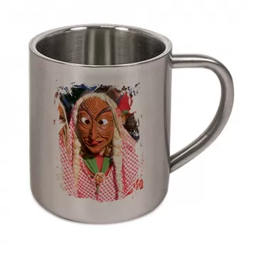 Tasse expresso personnalisée en inox