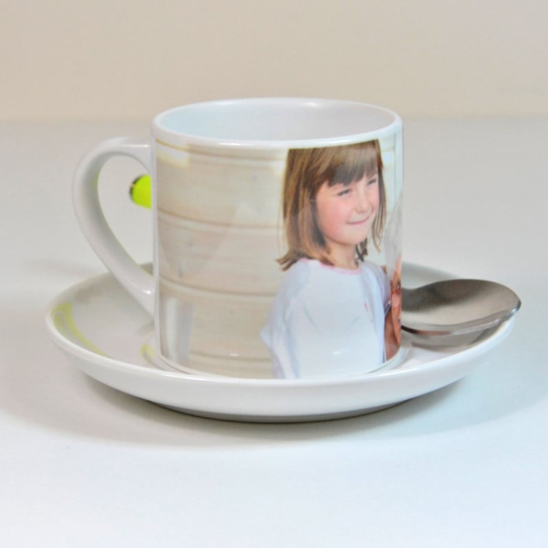 tasse à café expresso personnalisée, tasse en céramique idéa