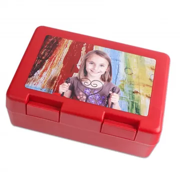 Boite à goûter personnalisée photo enfants