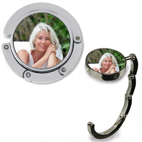 accroche sac rond personnalisable