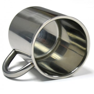 Tasse expresso personnalisée en inox