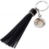 Porte clef long plumeau personnalisable