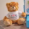 Peluche ourson personnalisable