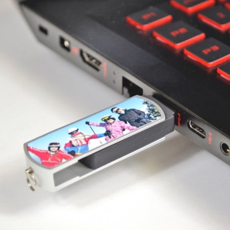 Clé USB 8 Go avec votre photo