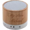 Enceinte ronde sans fil personnalisable